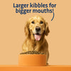 Large breed dog kibbles