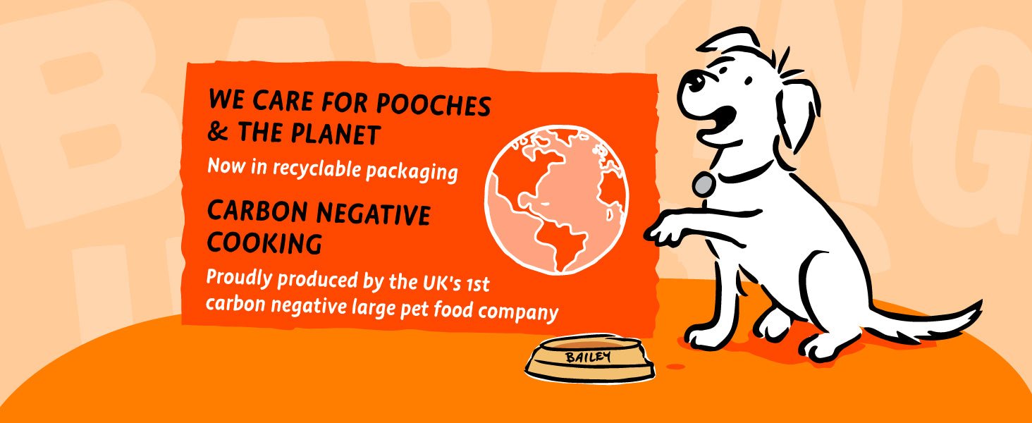 We care for pooches and the planet - now in recyclable packaging! - Barking Heads & Meowing Heads