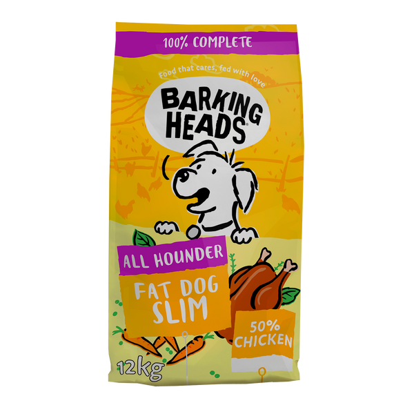 All Hounder Fat Dog Slim Chicken Low Fat Dry Dog Food Barking