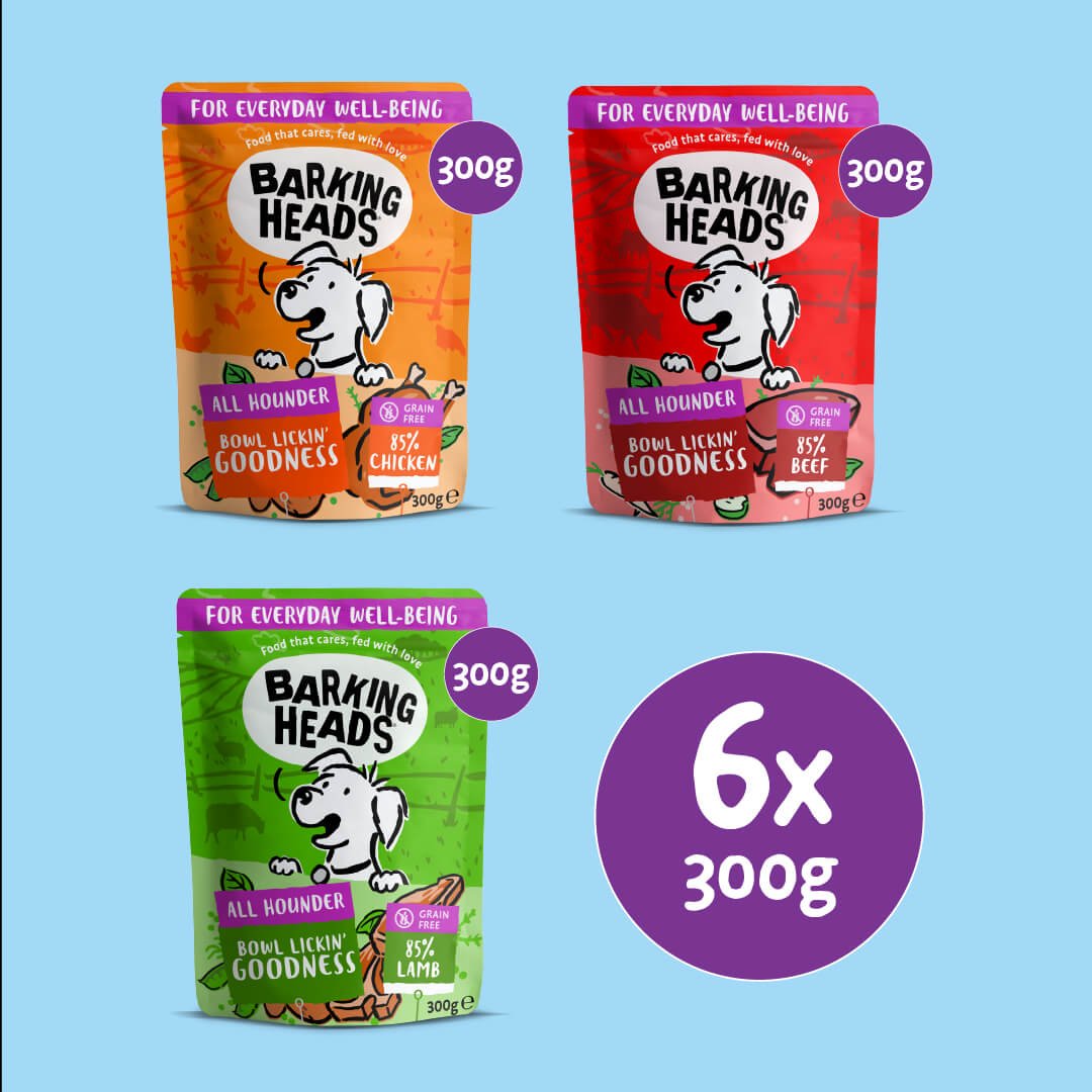 Barking Heads Variety Pack Wet Dog Food - Barking Heads & Meowing Heads