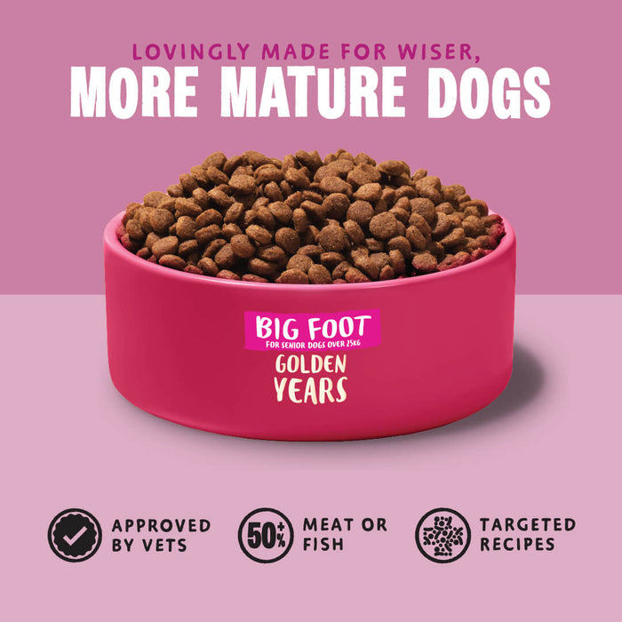 Big Foot - Golden Years Chicken Dry Dog Food - Barking Heads & Meowing Heads