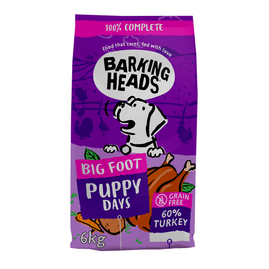 Big Foot Puppy Days Turkey Grainfree Hypoallergenic Dry Dog Food for