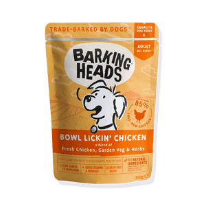 Bowl Lickin' Chicken - Wet Food - Barking Heads & Meowing Heads