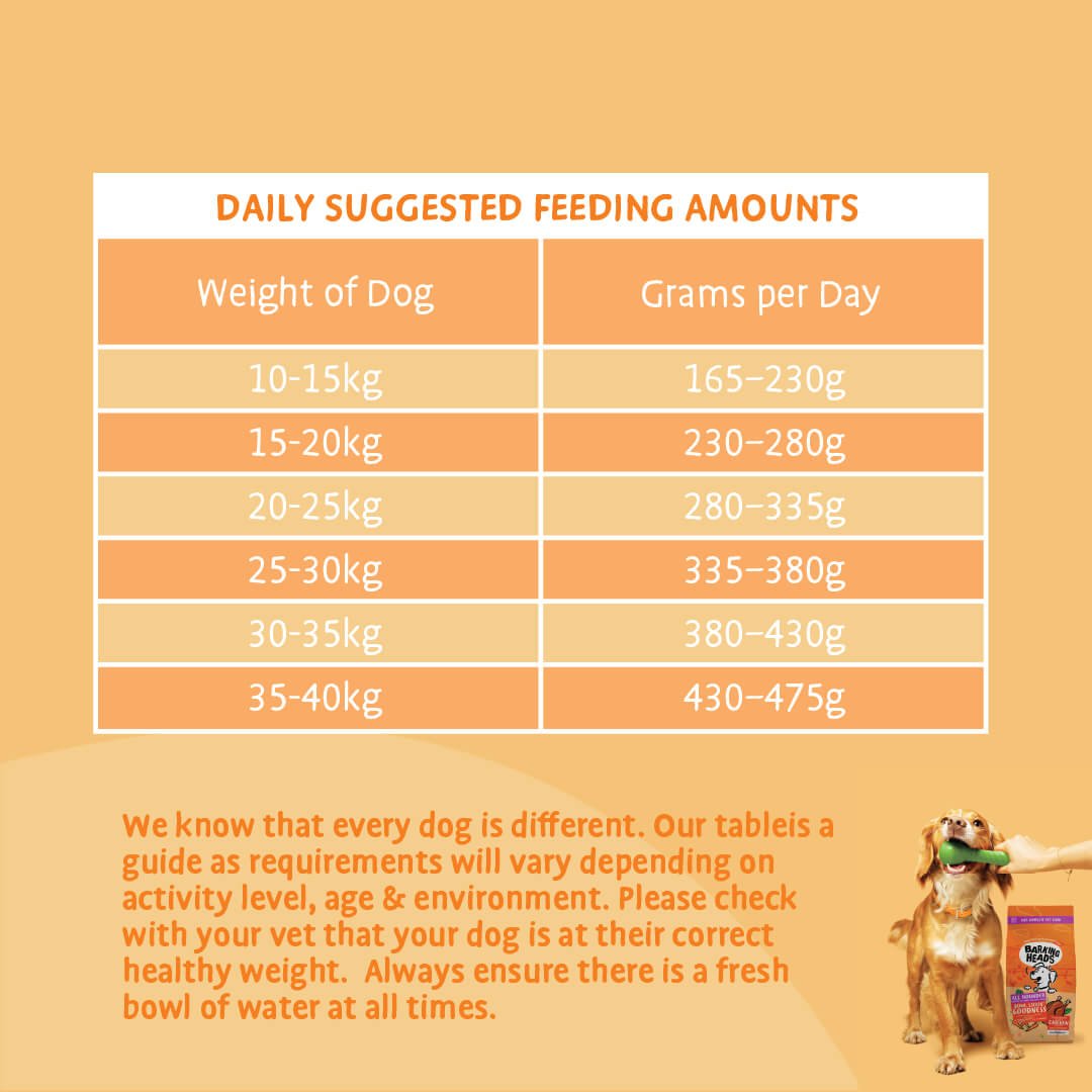 Bowl Lickin' Goodness Chicken Dry Dog Food - All Hounder - Barking Heads & Meowing Heads