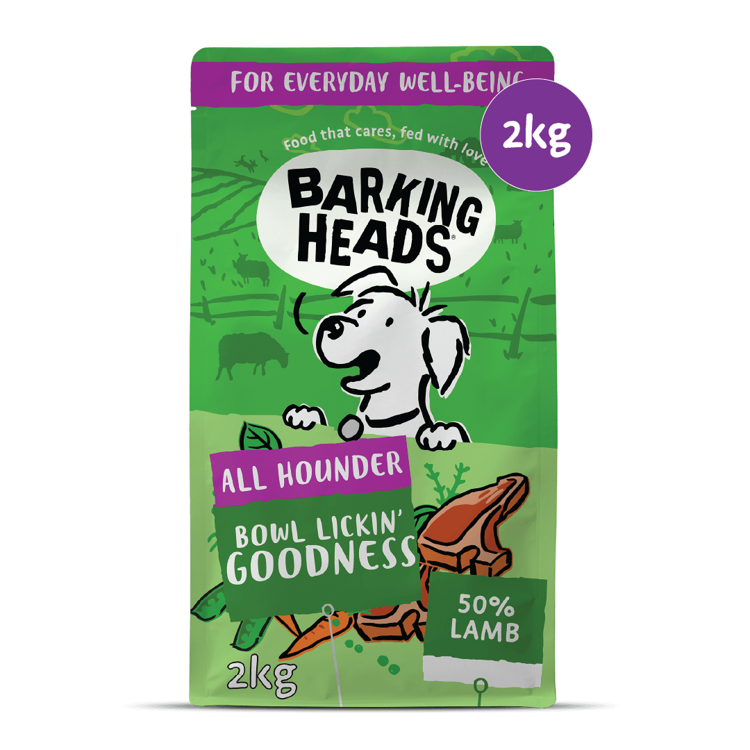 Bowl Lickin' Goodness Lamb Dry Dog Food - All Hounder - Barking Heads & Meowing Heads