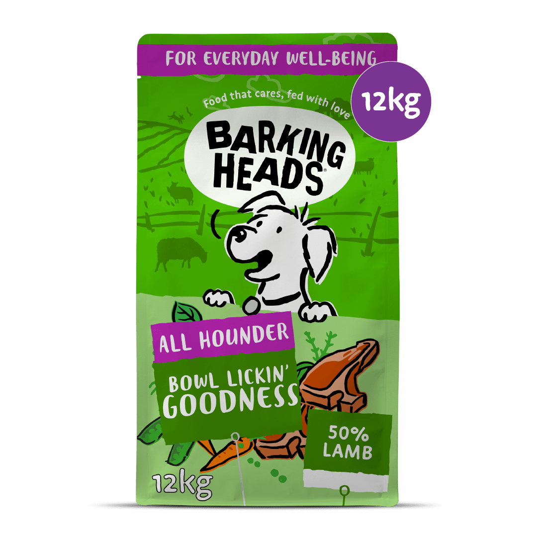 Bowl Lickin' Goodness Lamb Dry Dog Food - All Hounder - Barking Heads & Meowing Heads