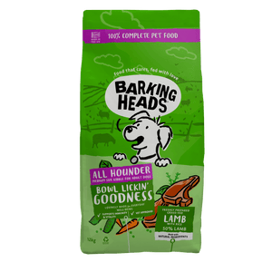 Bowl Lickin' Goodness Lamb Dry Dog Food - All Hounder - Barking Heads & Meowing Heads