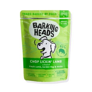 Chop Lickin Lamb x10 - Wet Food - Barking Heads & Meowing Heads
