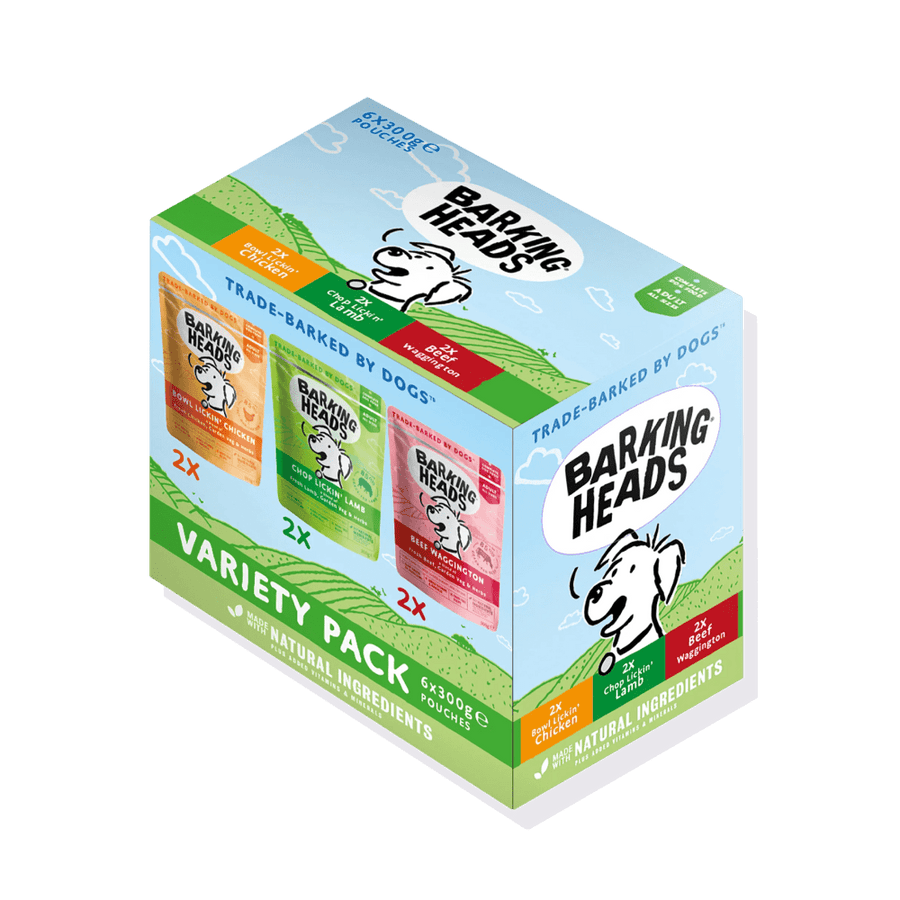 Barking Heads Wet Dog Food Variety Pack, Grain Free, Natural Dog Food