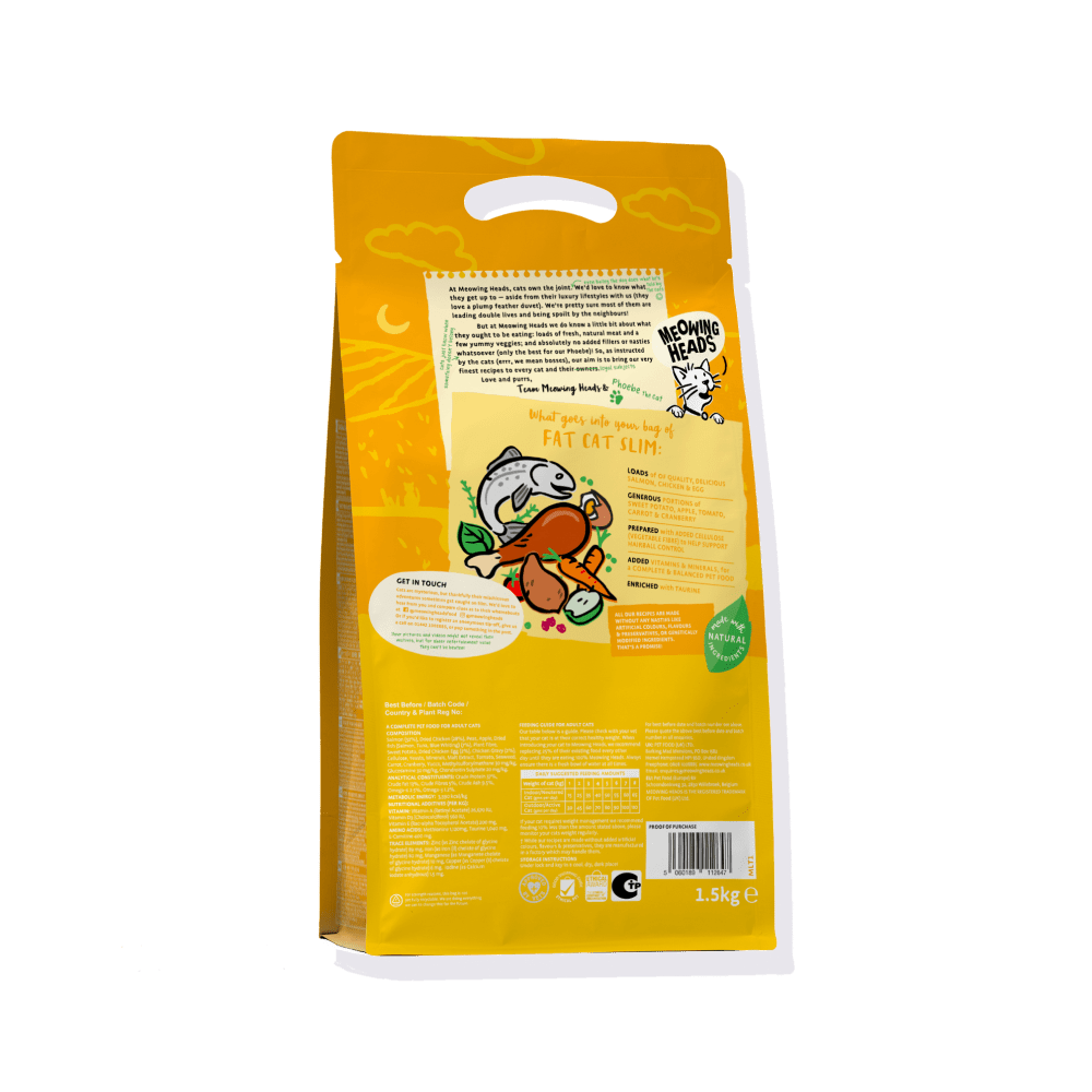 Fat Cat Slim - Light Dry Food - Barking Heads & Meowing Heads