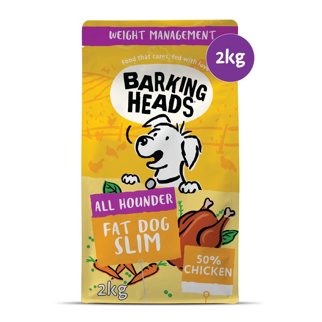Fat Dog Slim Chicken Light Dry Dog Food - All Hounder - Barking Heads & Meowing Heads