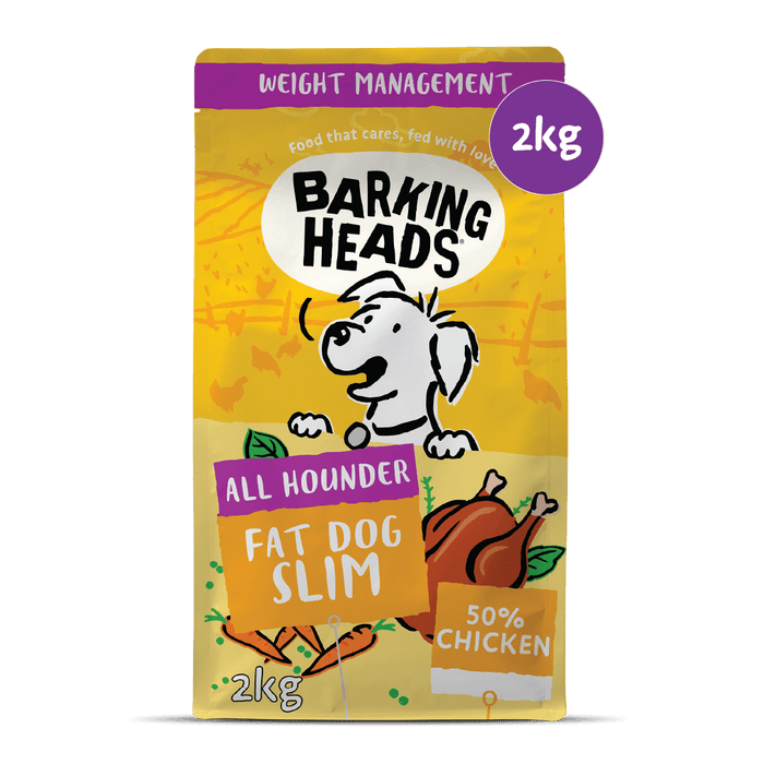Fat Dog Slim Chicken Light Dry Dog Food - All Hounder - Barking Heads & Meowing Heads