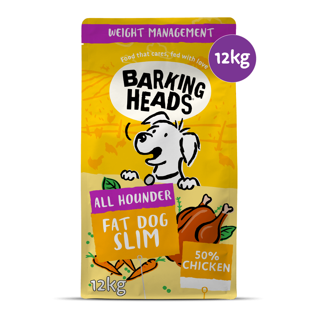 Fat Dog Slim Chicken Light Dry Dog Food - All Hounder - Barking Heads & Meowing Heads
