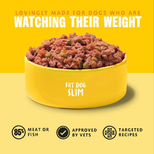 Fat Dog Slim Light Wet Dog Food - All Hounder - Barking Heads & Meowing Heads