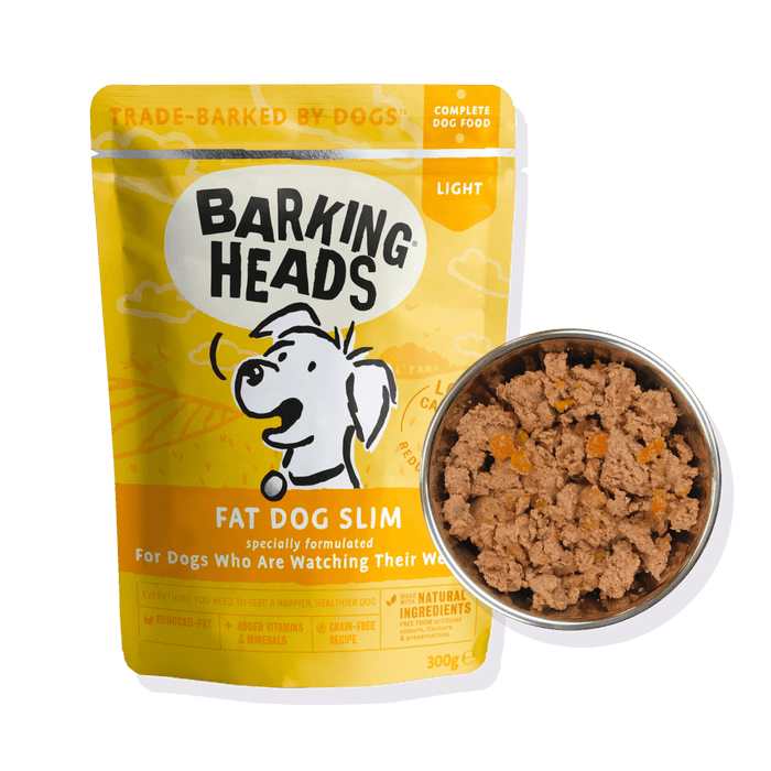 Fat Dog Slim x10 - Light Wet Food - Barking Heads & Meowing Heads