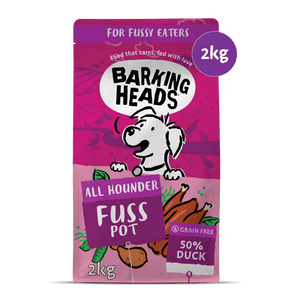 Fuss Pot Duck Dry Dog Food - All Hounder