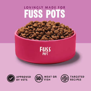 Fuss Pot Duck Dry Dog Food - All Hounder - Barking Heads & Meowing Heads