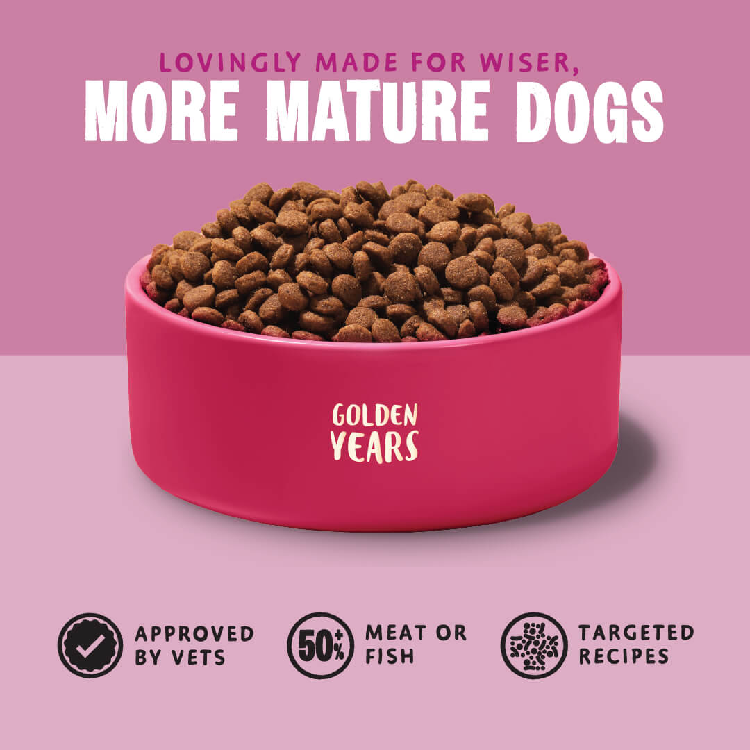 Golden Years Chicken Dry Dog Food - All Hounder - Barking Heads & Meowing Heads