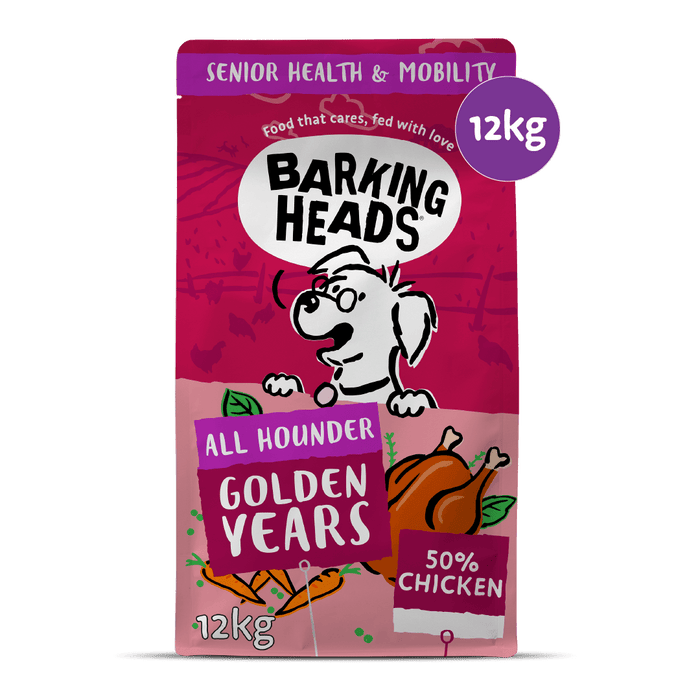 Golden Years Chicken Dry Dog Food - All Hounder - Barking Heads & Meowing Heads