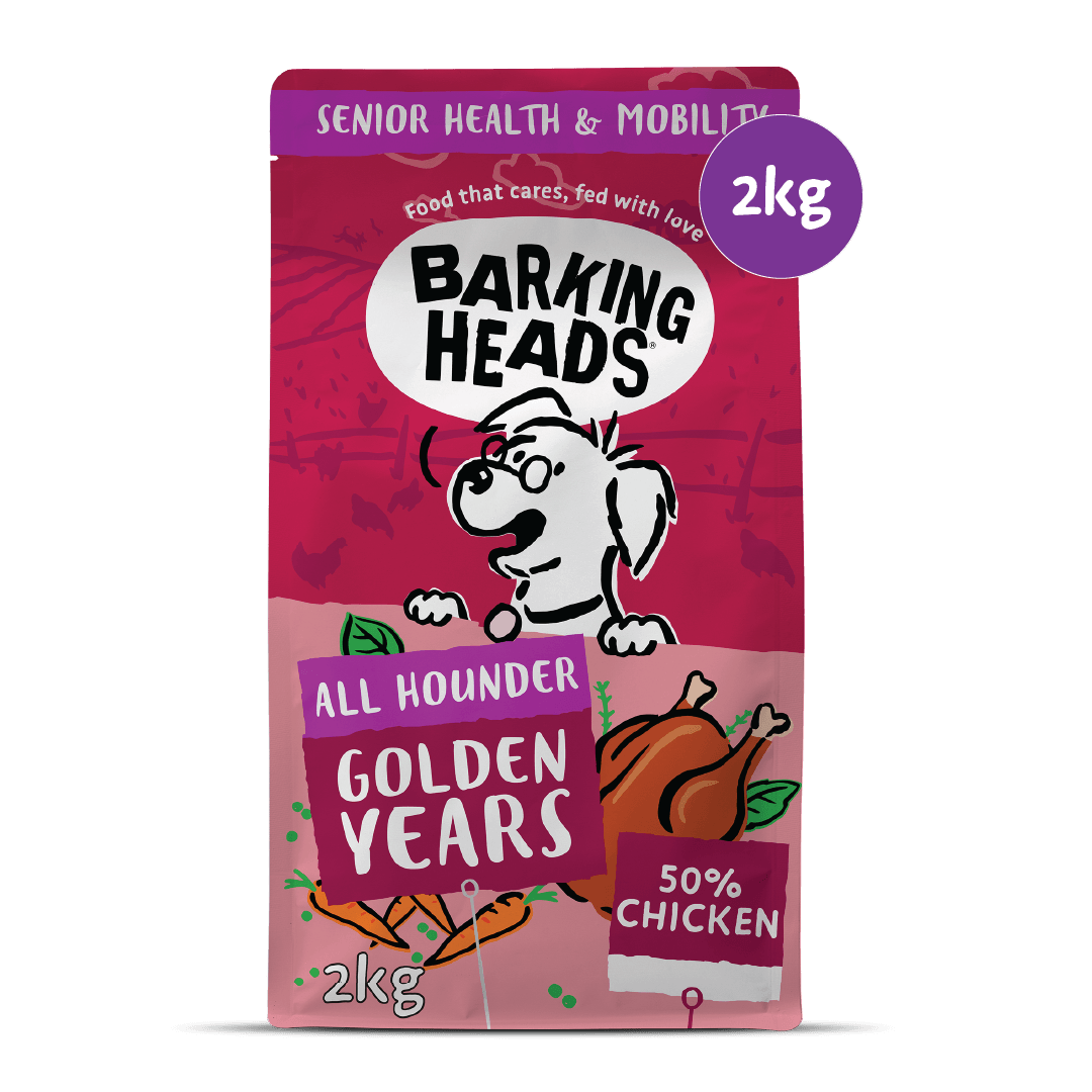 Golden Years Chicken Dry Dog Food - All Hounder - Barking Heads & Meowing Heads