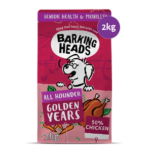 Golden Years Chicken Dry Dog Food - All Hounder - Barking Heads & Meowing Heads