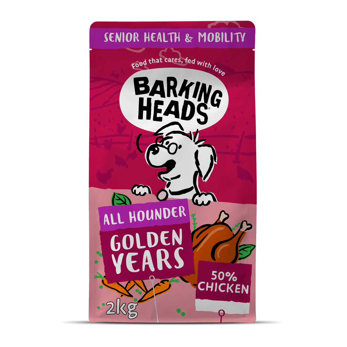 Golden Years Chicken Dry Dog Food All Hounder