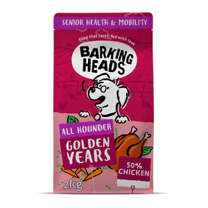 Golden Years Chicken Dry Dog Food - All Hounder