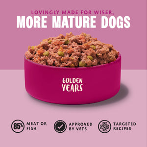 Golden Years Wet Food for Senior Dogs - All Hounder - Barking Heads & Meowing Heads
