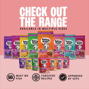 Hair Necessities Salmon Dry Dog Food - All Hounder - Barking Heads & Meowing Heads