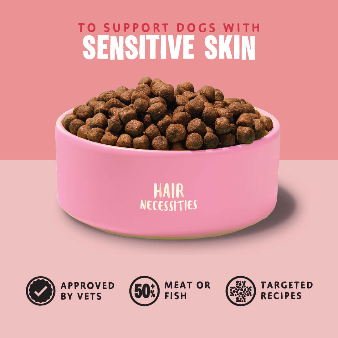 Hair Necessities Salmon Dry Dog Food - All Hounder - Barking Heads & Meowing Heads