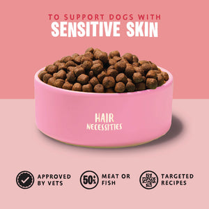 Hair Necessities Salmon Dry Dog Food - All Hounder - Barking Heads & Meowing Heads