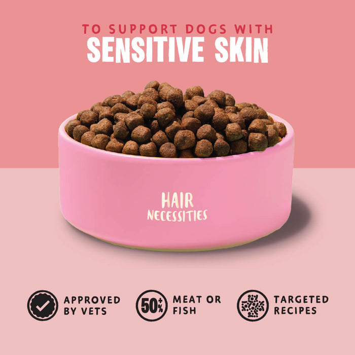 Hair Necessities Salmon Dry Dog Food - All Hounder - Barking Heads & Meowing Heads