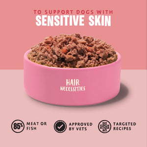 Hair Necessities Salmon Wet Dog Food - All Hounder - Barking Heads & Meowing Heads