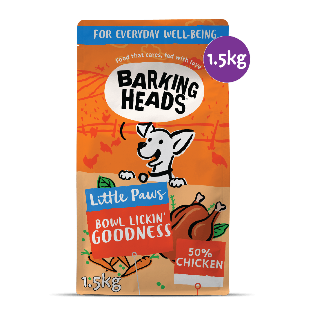 Little Paws - Bowl Lickin' Goodness Chicken Dry Dog Food - Barking Heads & Meowing Heads