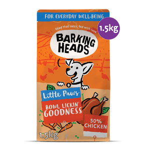 Little Paws - Bowl Lickin' Goodness Chicken Dry Dog Food - Barking Heads & Meowing Heads