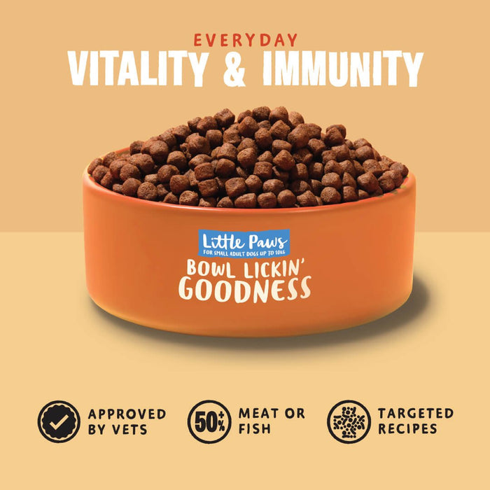 Little Paws - Bowl Lickin' Goodness Chicken Dry Dog Food - Barking Heads & Meowing Heads