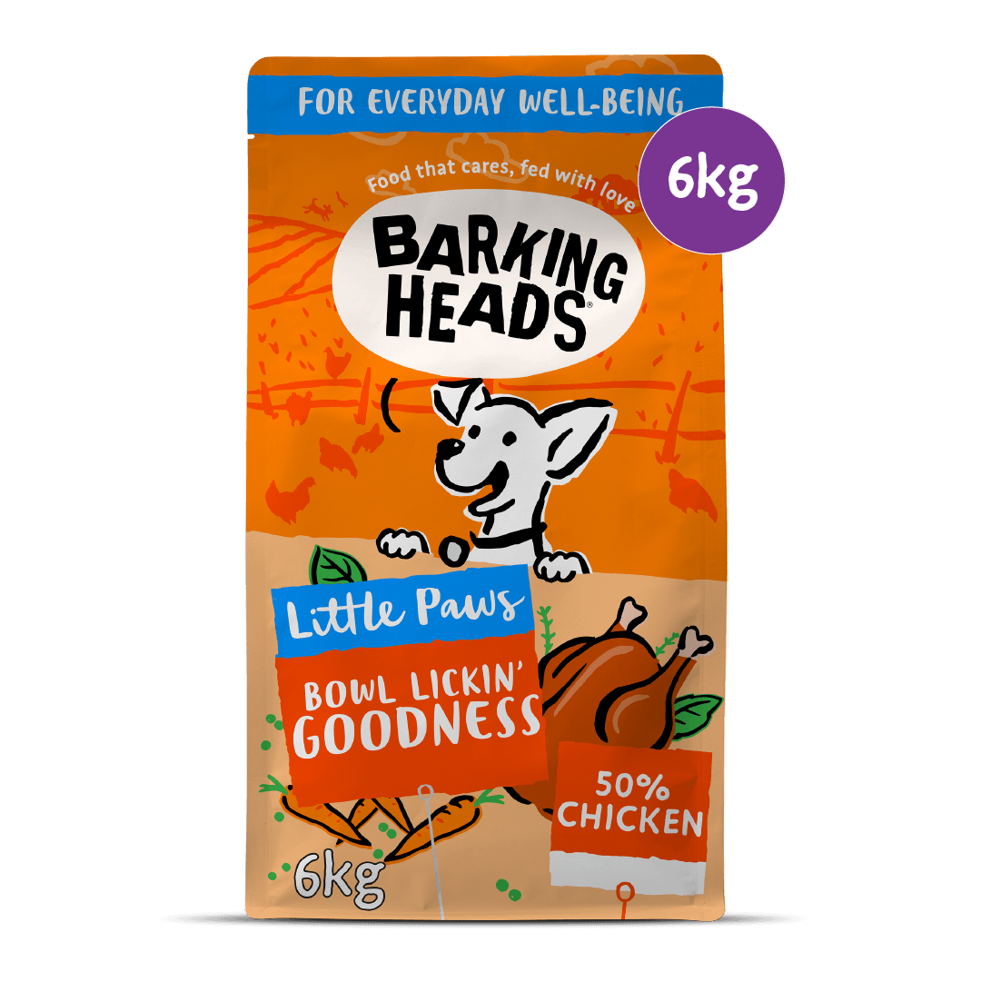 Little Paws - Bowl Lickin' Goodness Chicken Dry Dog Food - Barking Heads & Meowing Heads