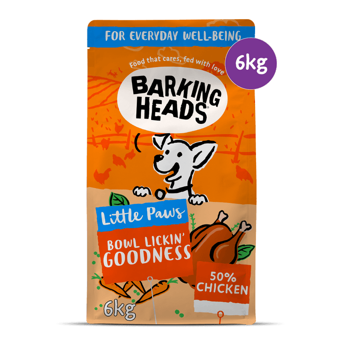 Little Paws - Bowl Lickin' Goodness Chicken Dry Dog Food - Barking Heads & Meowing Heads