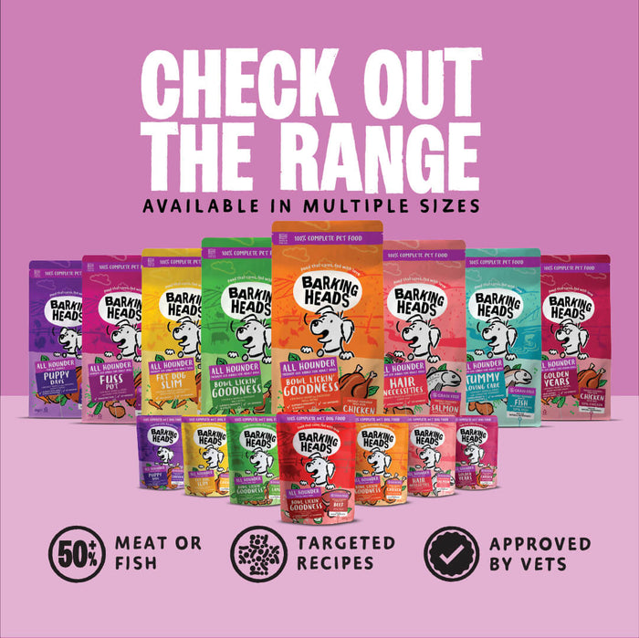 Little Paws - Fuss Pot Duck Dry Dog Food - Barking Heads & Meowing Heads