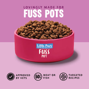 Little Paws - Fuss Pot Duck Dry Dog Food - Barking Heads & Meowing Heads