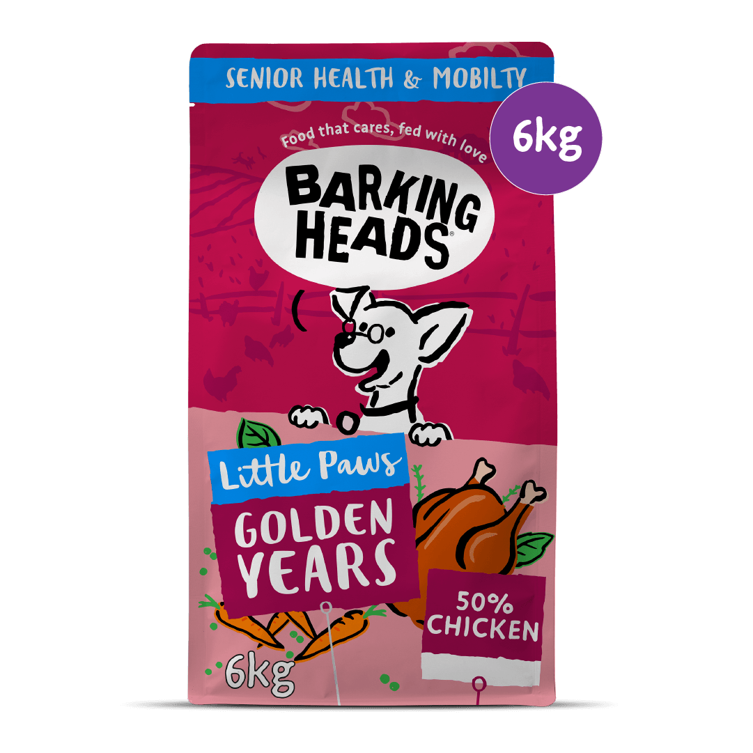 Little Paws - Golden Years Chicken Dry Dog Food - Barking Heads & Meowing Heads