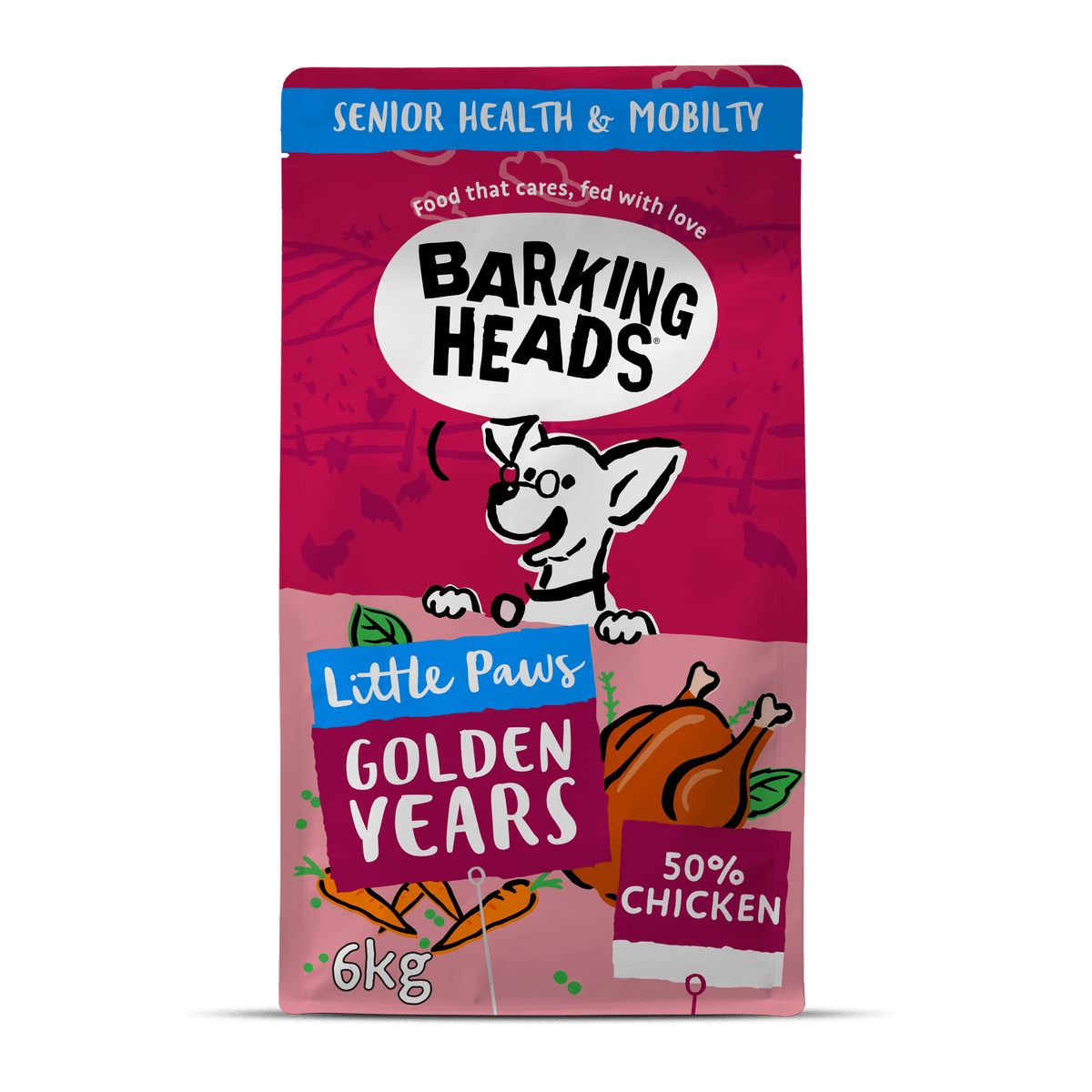 Little Paws Golden Years Chicken Dry Dog Food