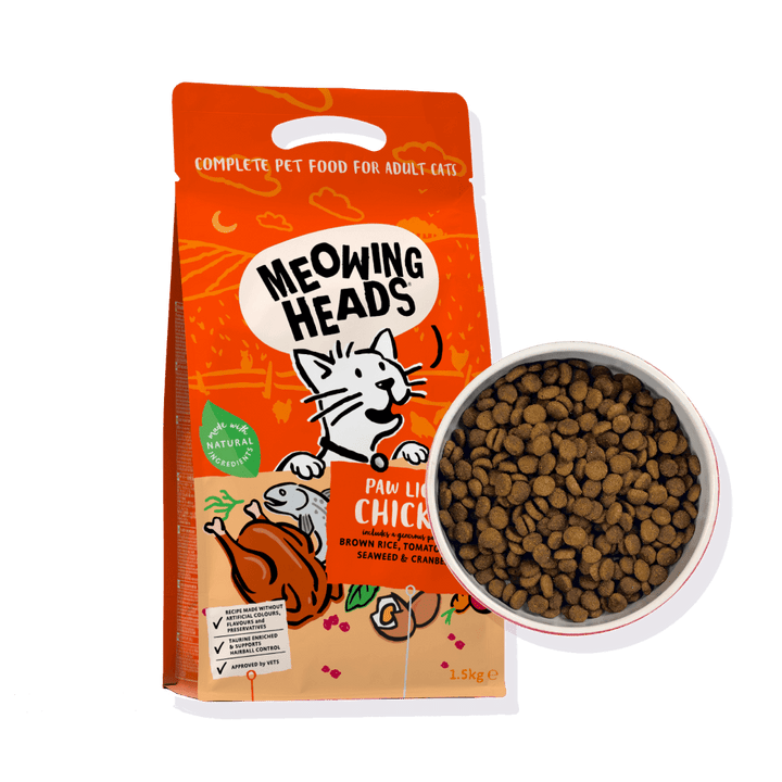 Example: Paw Lickin Chicken Dry Cat Food