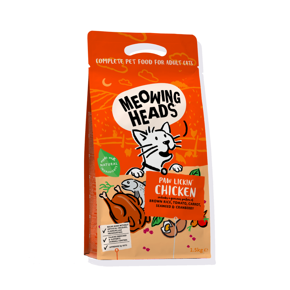 Paw Lickin' Chicken - Dry Food - Barking Heads & Meowing Heads