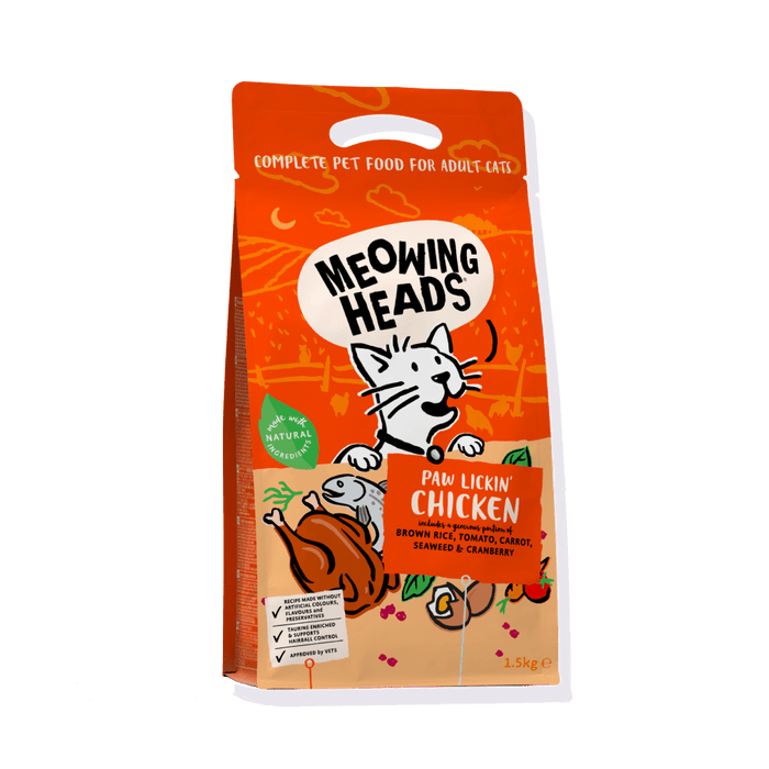 Paw Lickin' Chicken - Dry Food - Barking Heads & Meowing Heads