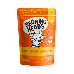 Paw Lickin' Chicken x10 - Wet Food - Barking Heads & Meowing Heads