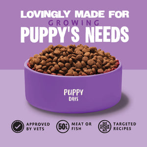 Puppy Days Turkey Dry Dog Food - All Hounder - Barking Heads & Meowing Heads