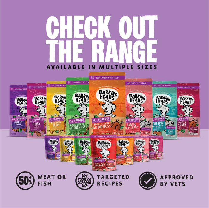 Puppy Days Turkey Dry Dog Food - All Hounder - Barking Heads & Meowing Heads