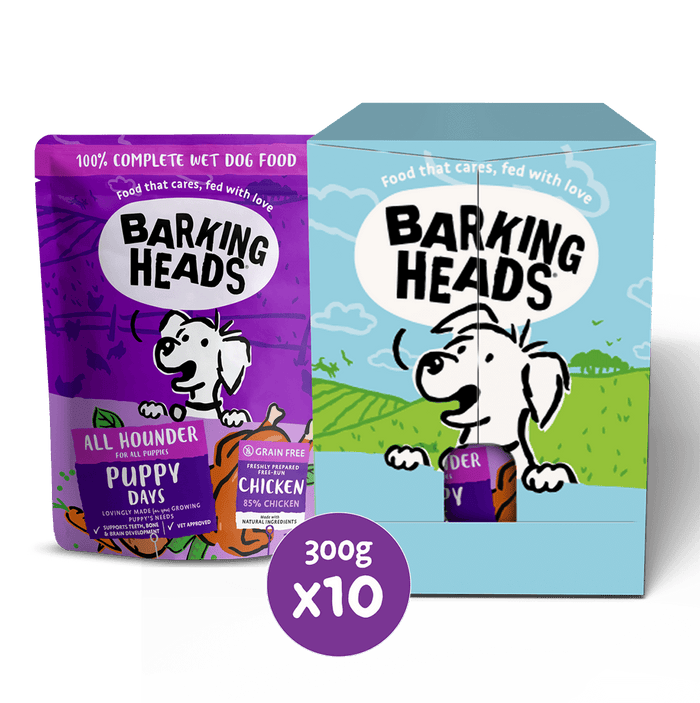 Puppy Days Wet Dog Food - All Hounder - Barking Heads & Meowing Heads