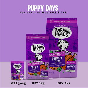 Puppy Days Wet Dog Food - All Hounder - Barking Heads & Meowing Heads